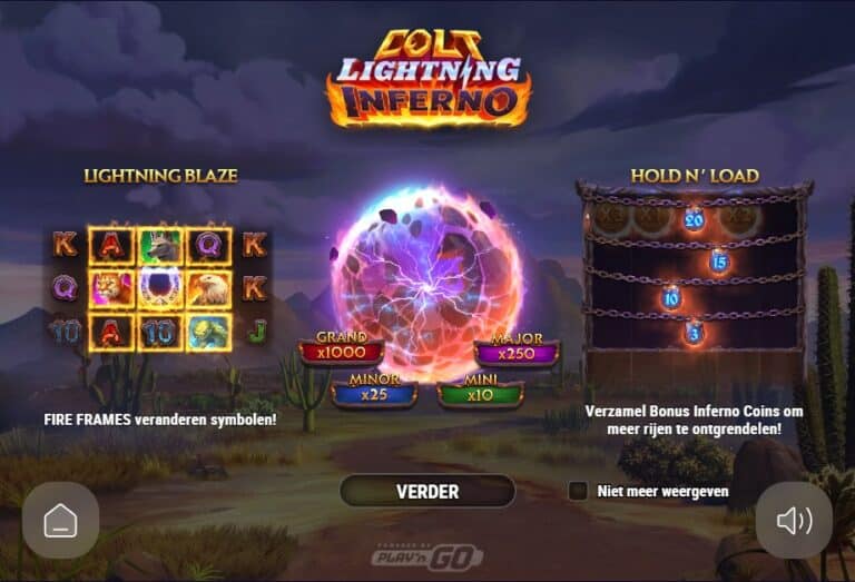 Screenshot 1 van Colt Lightning Inferno